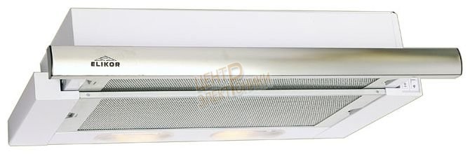Вытяжка ELICOR интегра glass 60П-нерж/бел