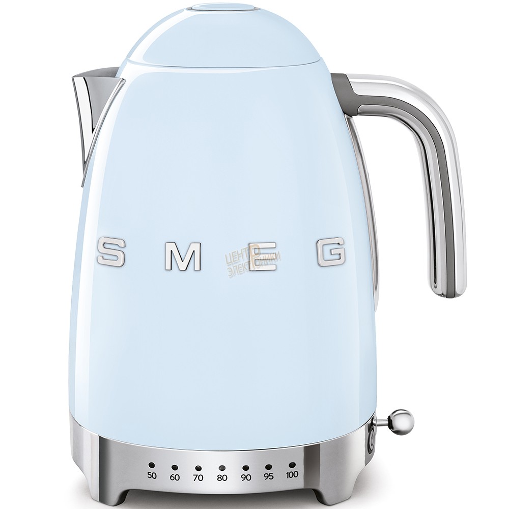 SMEG KLF04PBEU Чайник электрический с регулируемой температурой, пастельный голубой